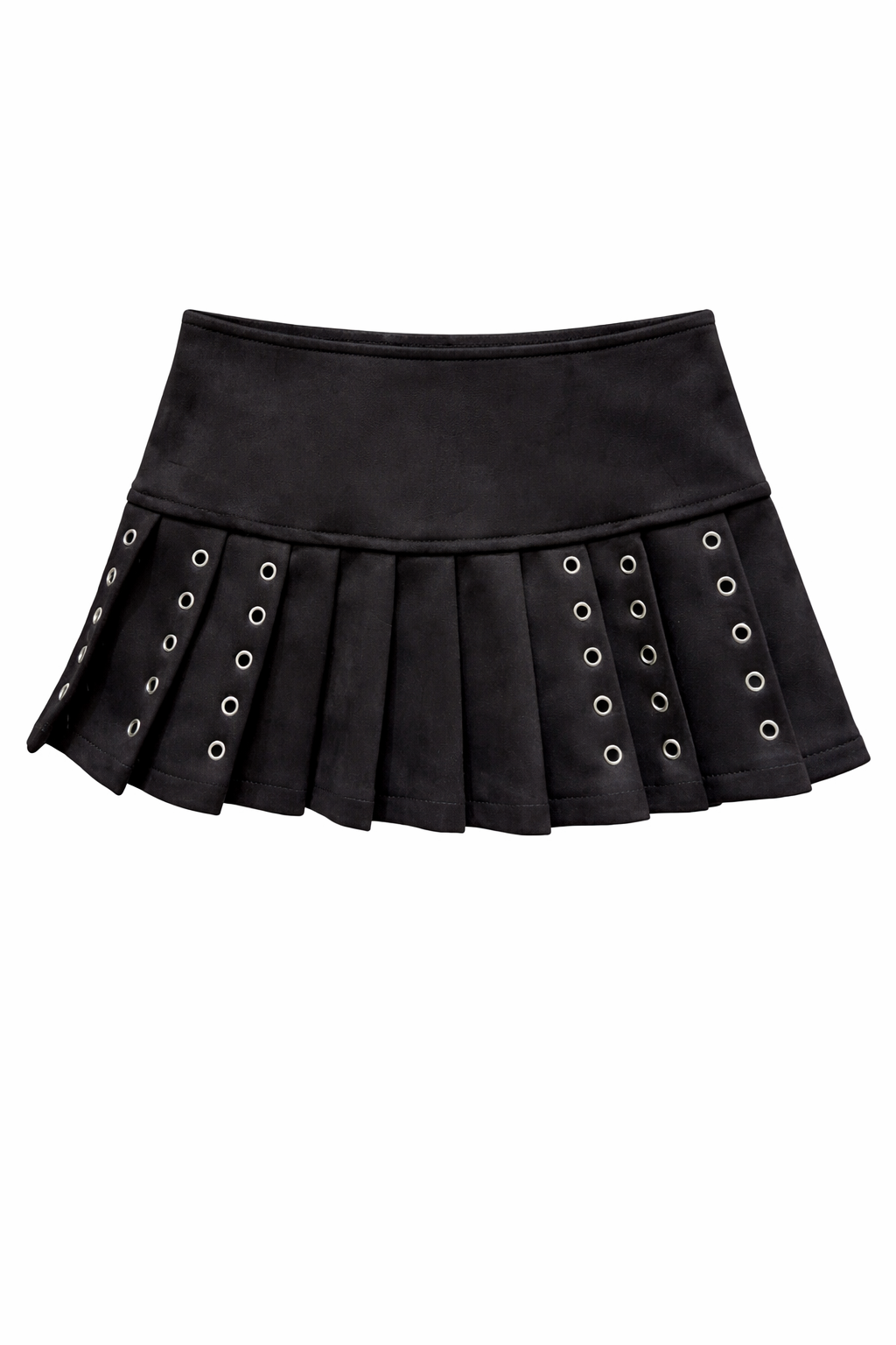 Rivet Pleated Mini Skirt + ✦ Special Gift
