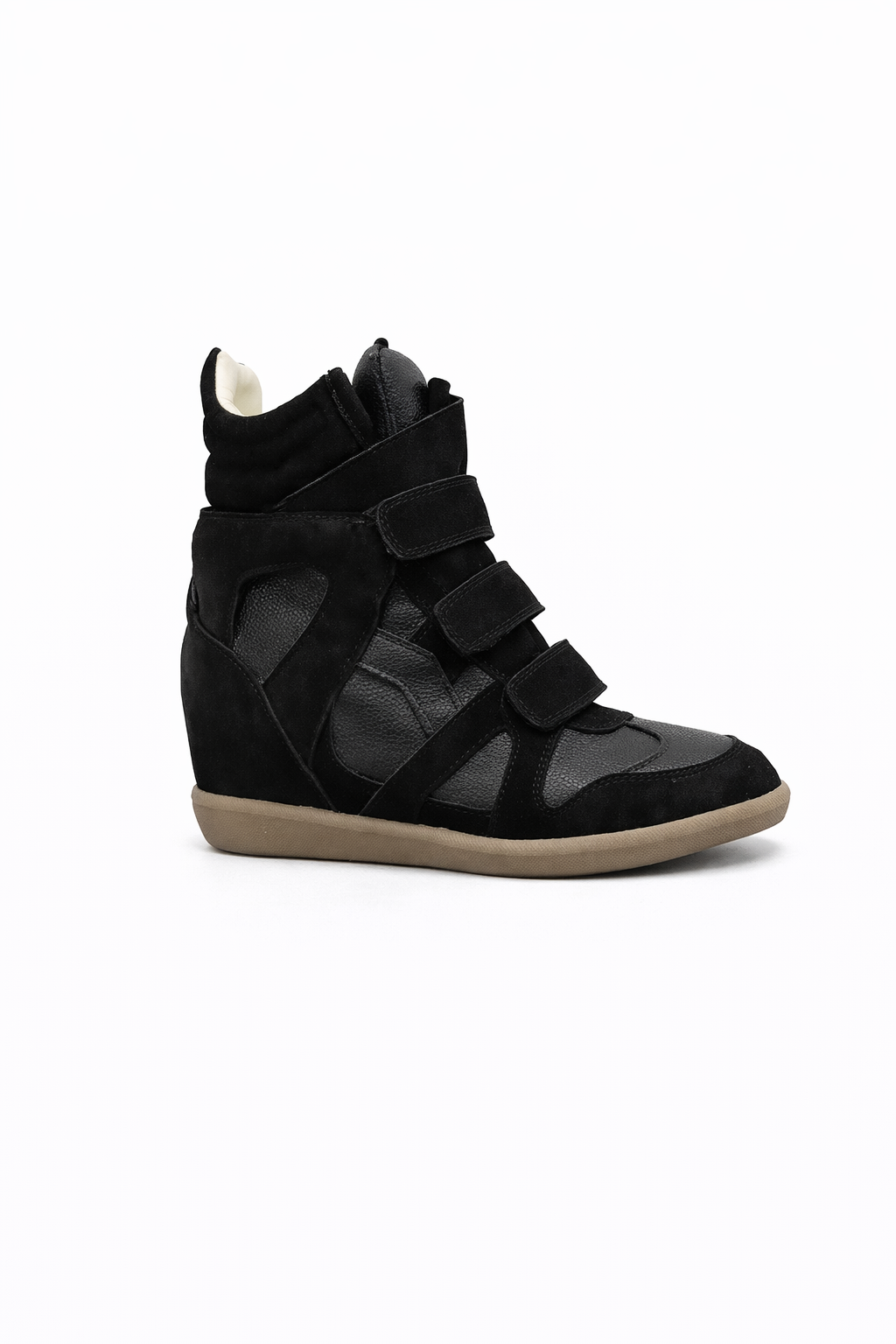 Wedge High-Top Sneakers