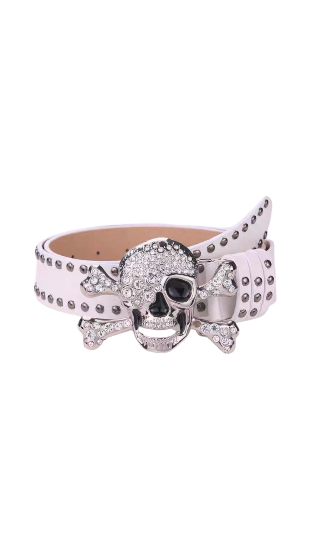 Skull Crossbones Belt