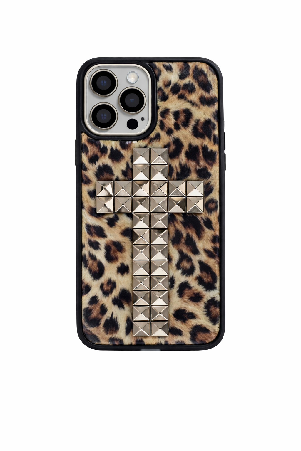 Studded Cross Phone Case