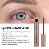 3ML Eyelash Growth Serum Fast Eyelashes Enhancer Lengthening Thicker Fuller Lashes Curling Eyebrow Lifting Eyes Care Makeup