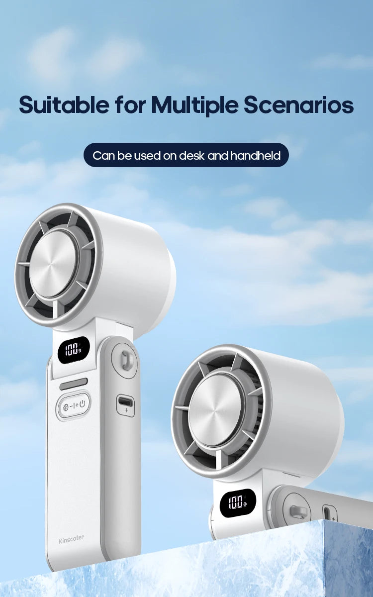 IceyButNice™ Portable Ice-Cooling Fan