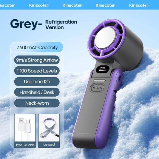 IceyButNice™ Portable Ice-Cooling Fan