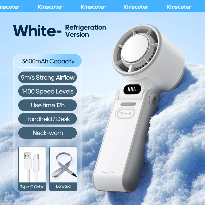 IceyButNice™ Portable Ice-Cooling Fan