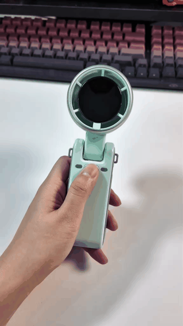 IceyButNice™ Portable Ice-Cooling Fan